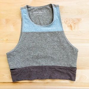 Outdoor Voices , Athena Tri Colored Crop